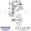 Grohe Euphoria Power&Soul System 190 Shower System Diverter Dimensions